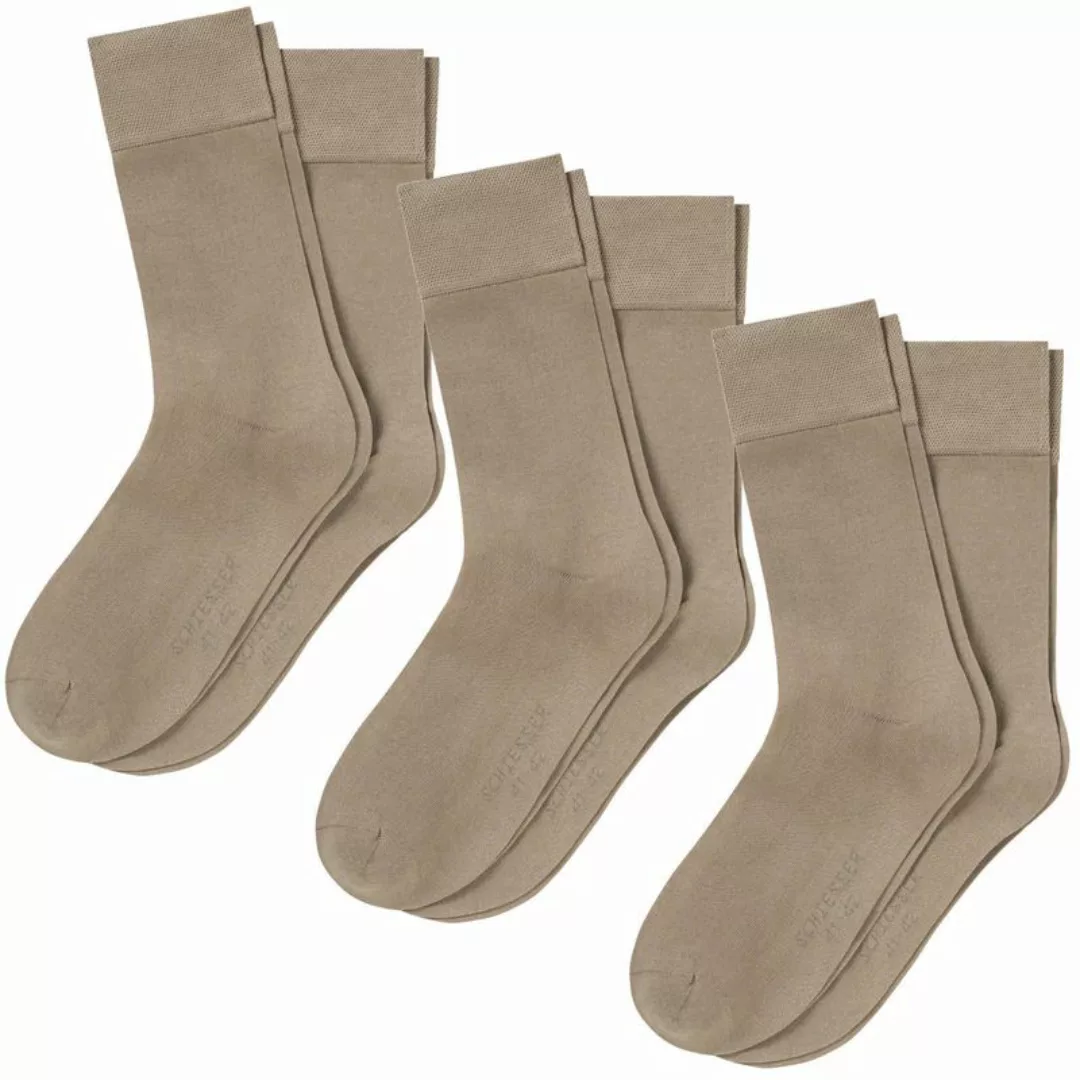 Schiesser 2 Pack Herren Socken, Extrafein, Uni,Größe 41-46 - Farbauswahl / günstig online kaufen