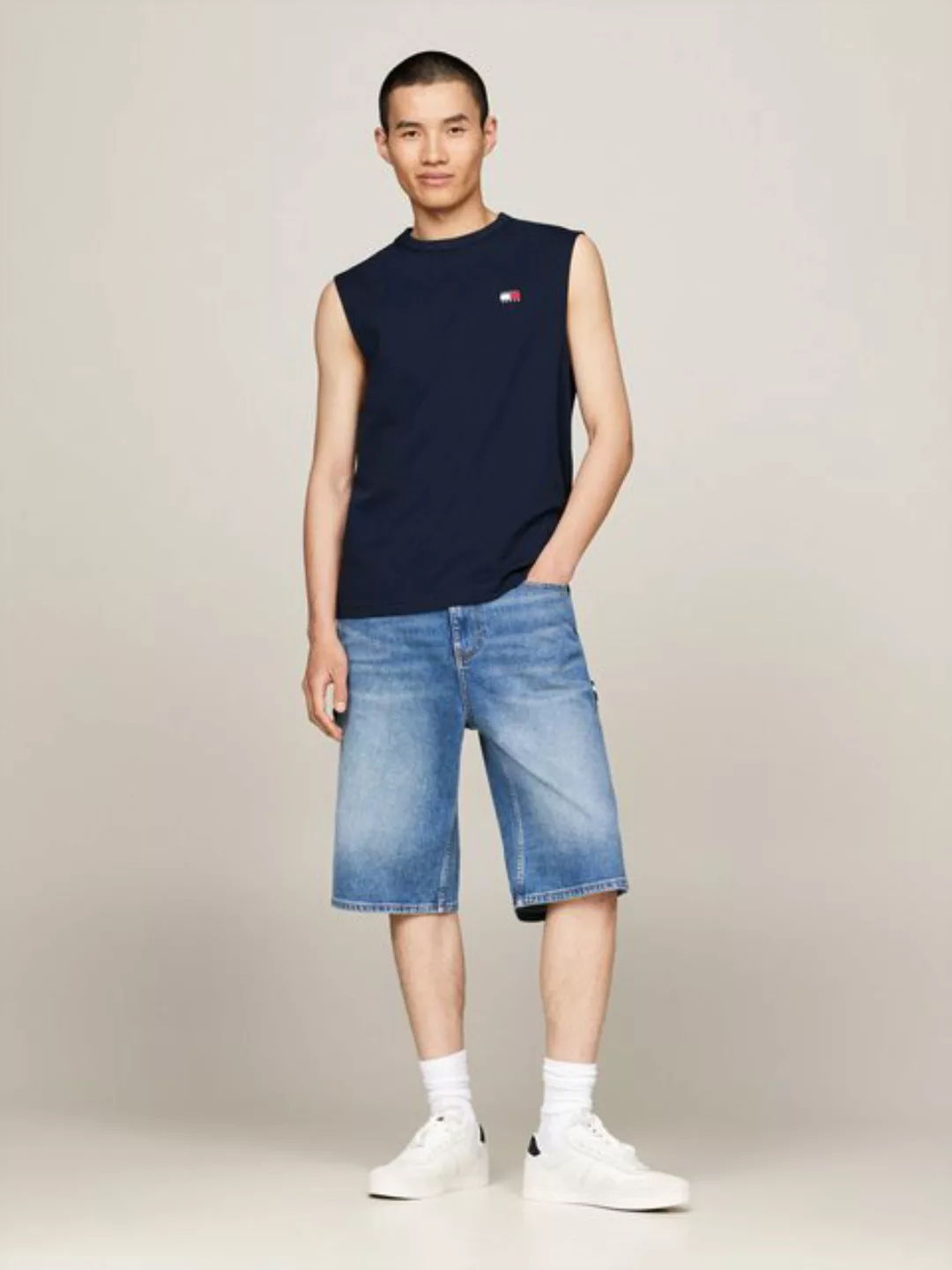 Tommy Jeans Plus Tanktop TJM REG BADGE TANK TOP EXT Große Größen günstig online kaufen