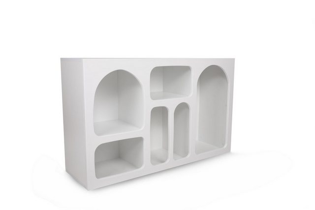 Homtex Beistellschrank Weiße Design-Konsole – 120x37x74 cm – Hohe Qualität günstig online kaufen
