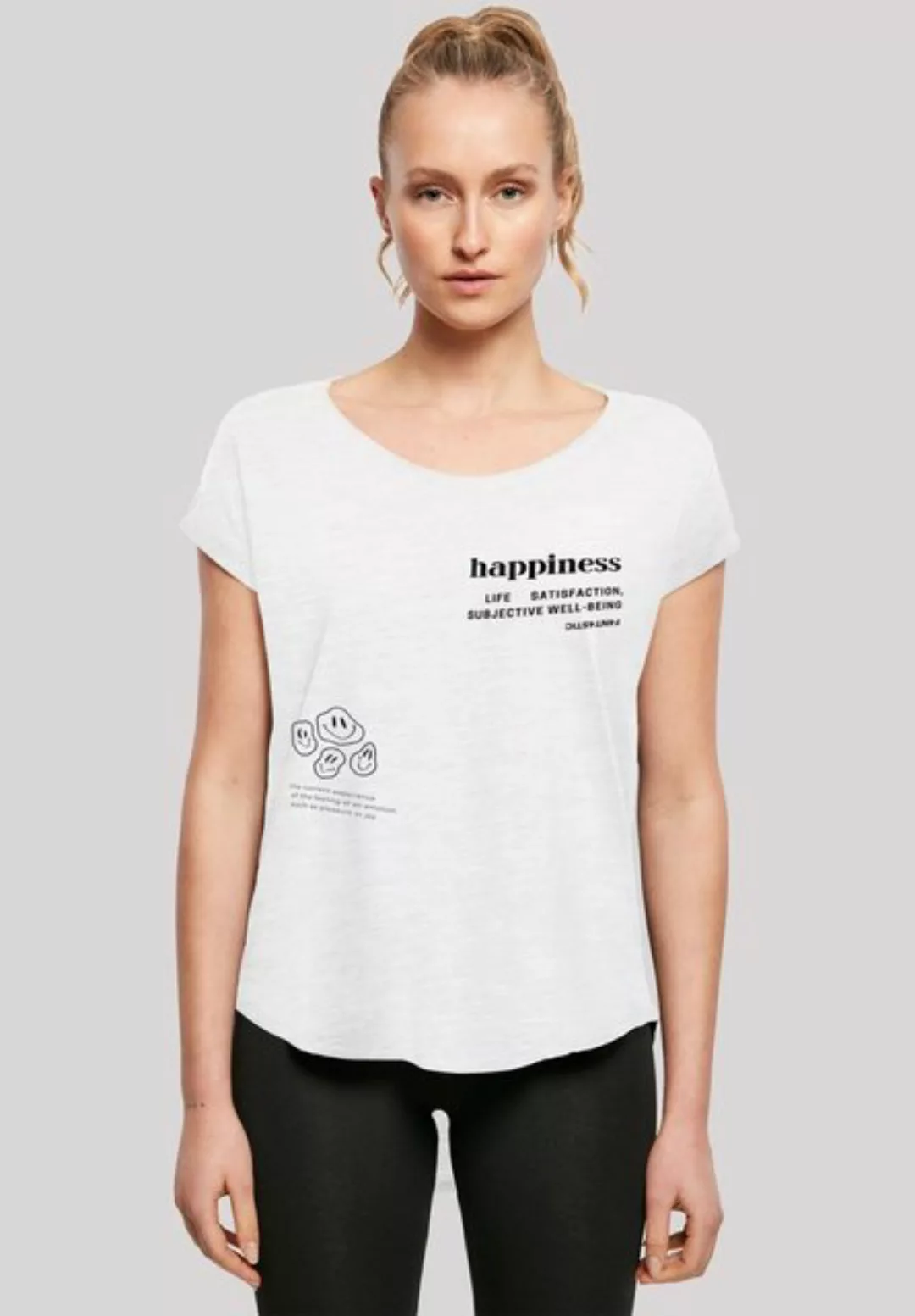 F4NT4STIC T-Shirt happiness LONG TEE Print günstig online kaufen