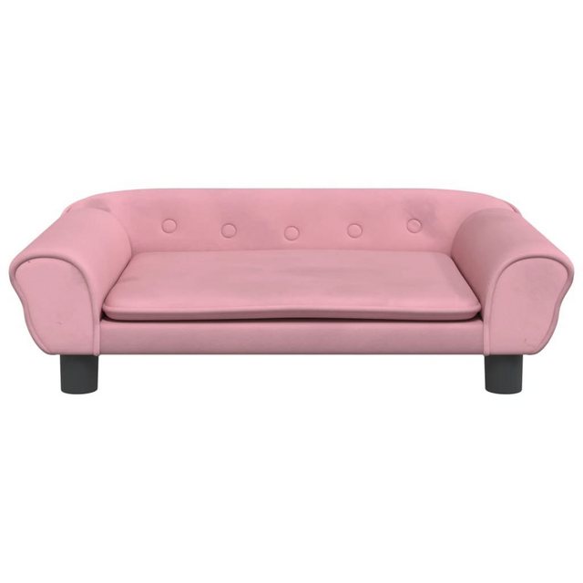 vidaXL Kindersofa Kindersofa Rosa 70x45x26 cm Samt Kindercouch Kindermöbel günstig online kaufen