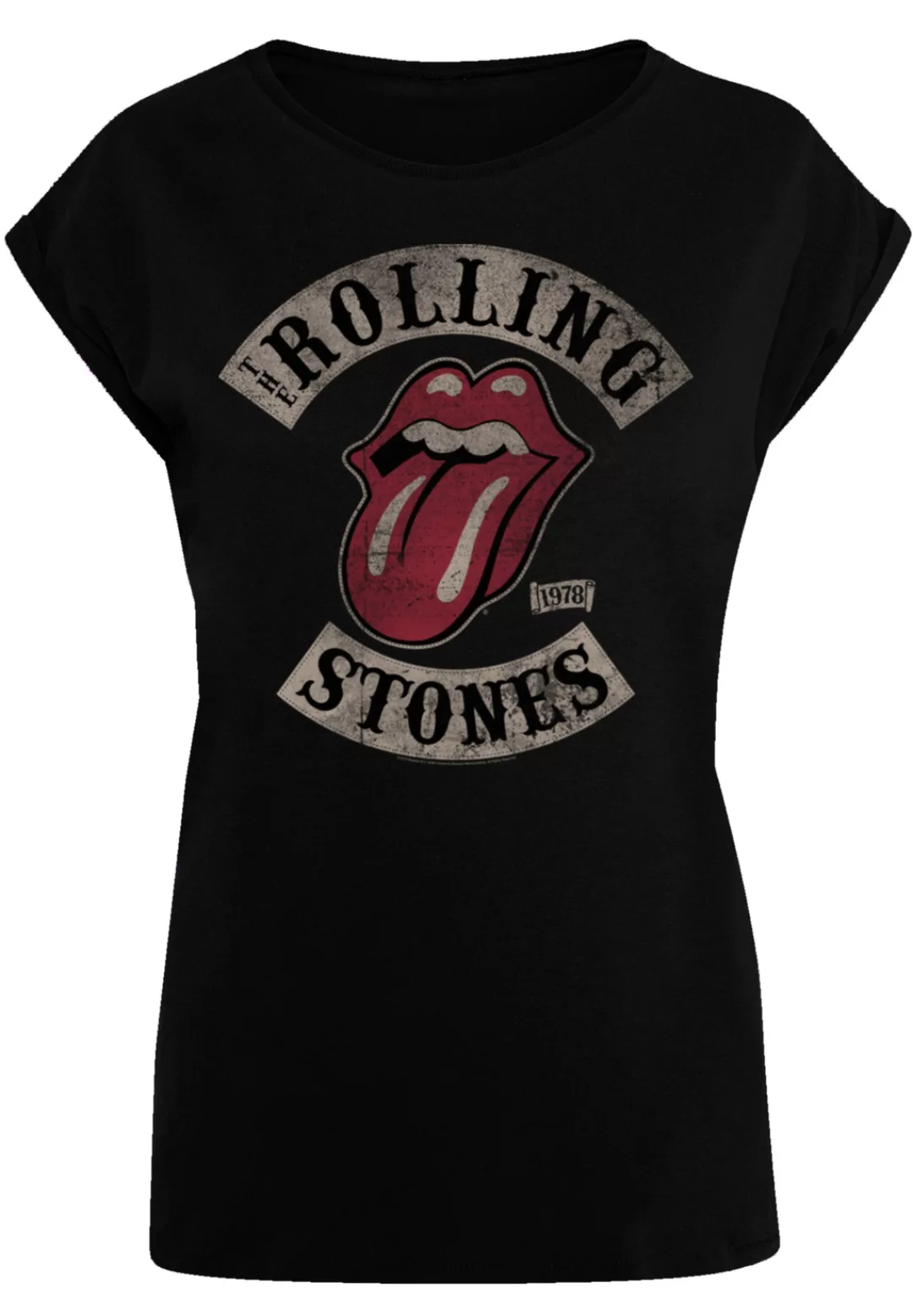 F4NT4STIC T-Shirt "The Rolling Stones Tour 78", Premium Qualität günstig online kaufen