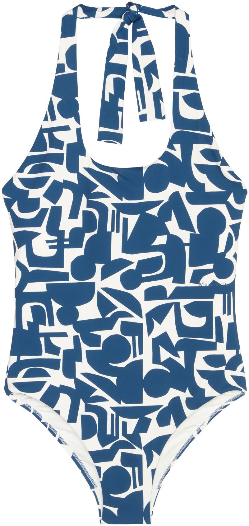 Marc O'Polo Badeanzug Geo Print Neckholder, günstig online kaufen