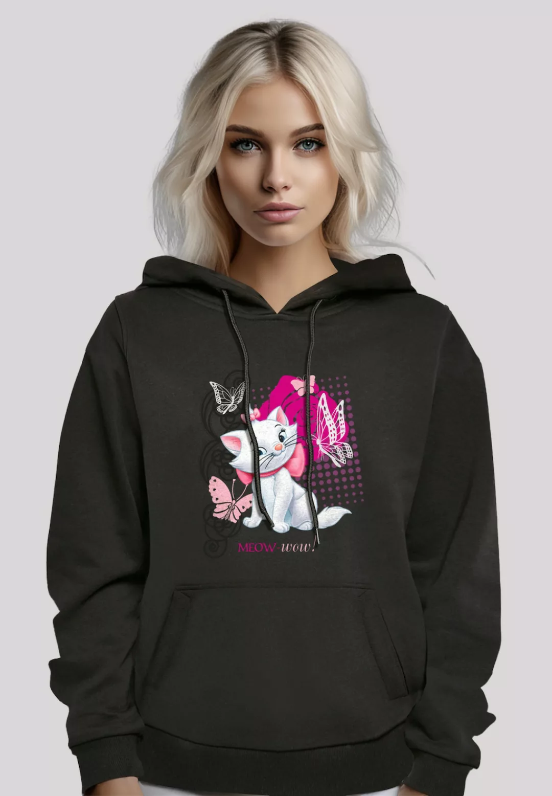 F4NT4STIC Kapuzenpullover "Disney Aristocats Marie Meow Butterfly", Premium günstig online kaufen