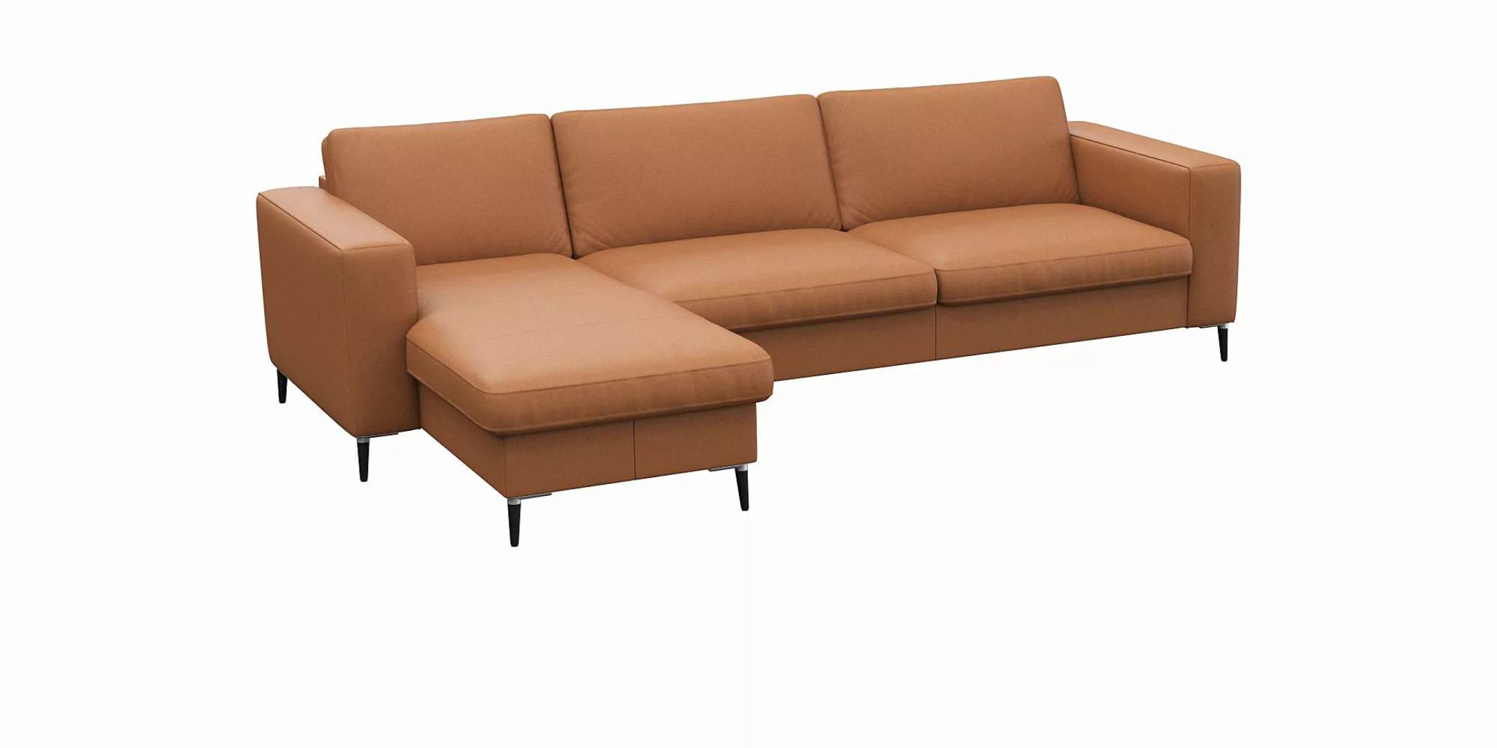 FLEXLUX Ecksofa »Fiore, superbequemer Sitzkomfort durch Kaltschaum im Sitz, günstig online kaufen