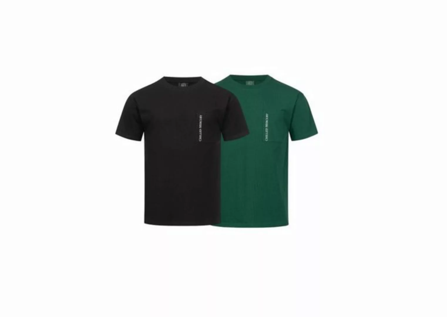 Chilled Mercury T-Shirt Rundhals Shirt Baumwolle Körperkomfort Freizeit mit günstig online kaufen