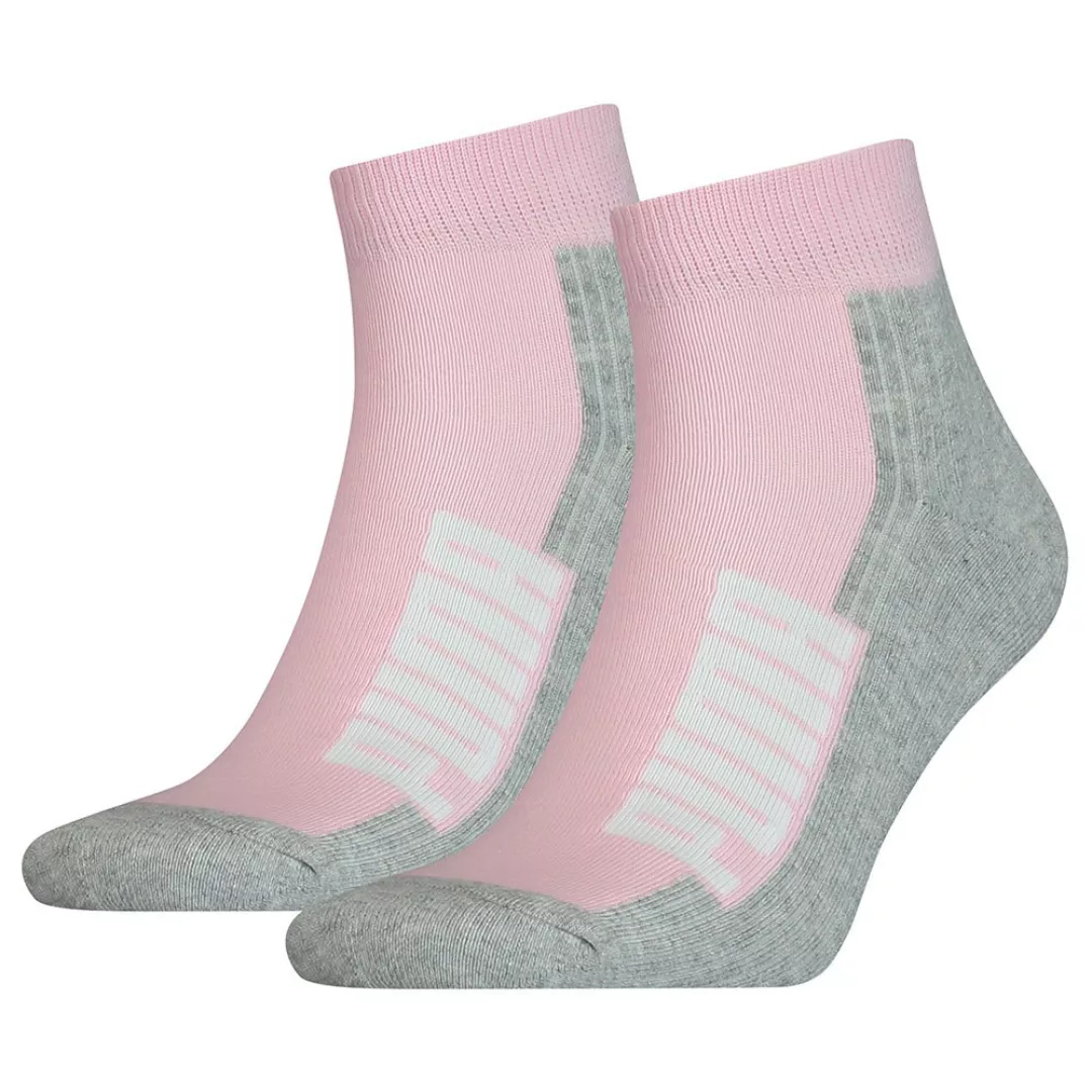 Puma Bwt Cushioned Quarter Socken 2 Paare EU 39-42 Basic Pink günstig online kaufen