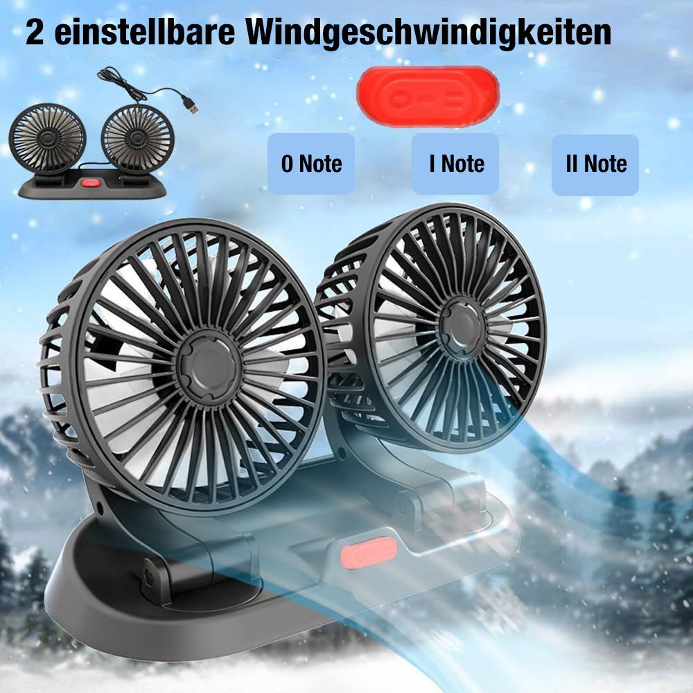 QUBEBU Mini USB-Ventilator Tragbare Ventilatoren für günstig online kaufen