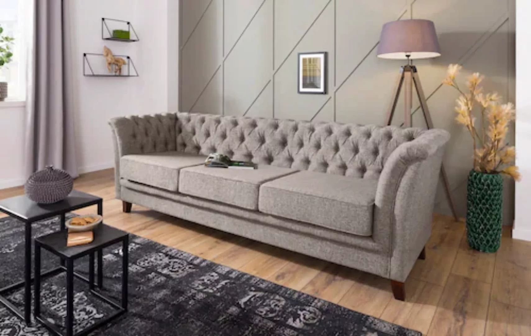 Home affaire Chesterfield-Sofa "Dover" günstig online kaufen