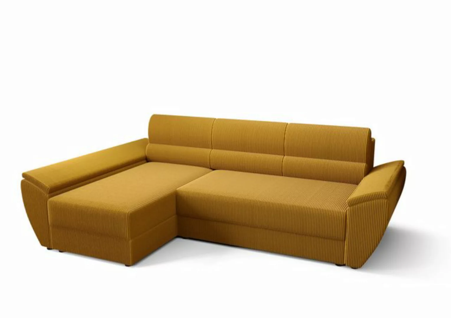 ALTDECOR Ecksofa REB-L3, Couch mit Schlaffunktion, Stauraum Wohnlandschaft günstig online kaufen