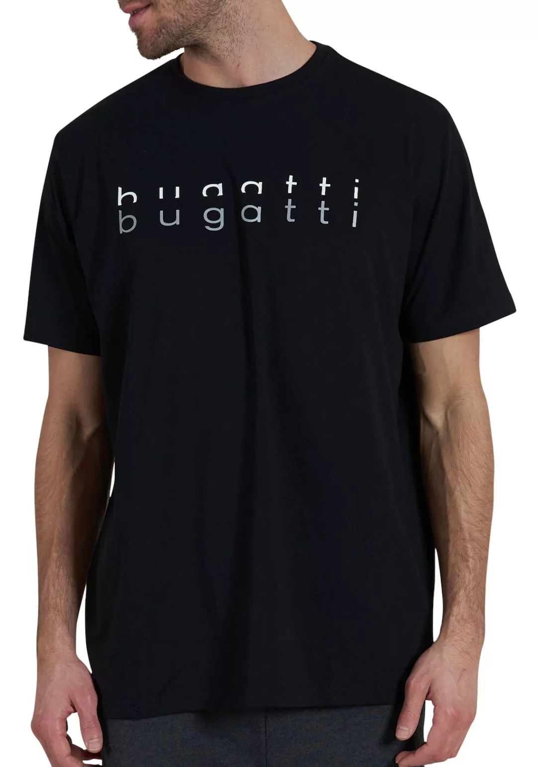 bugatti T-Shirt (1-tlg) für jeden Tag günstig online kaufen