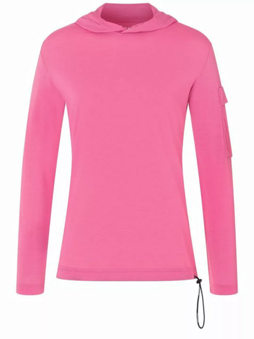 SUPER.NATURAL Hoodie für Damen, Merino, weich RELAX LIGHT POCKET Armtasche günstig online kaufen