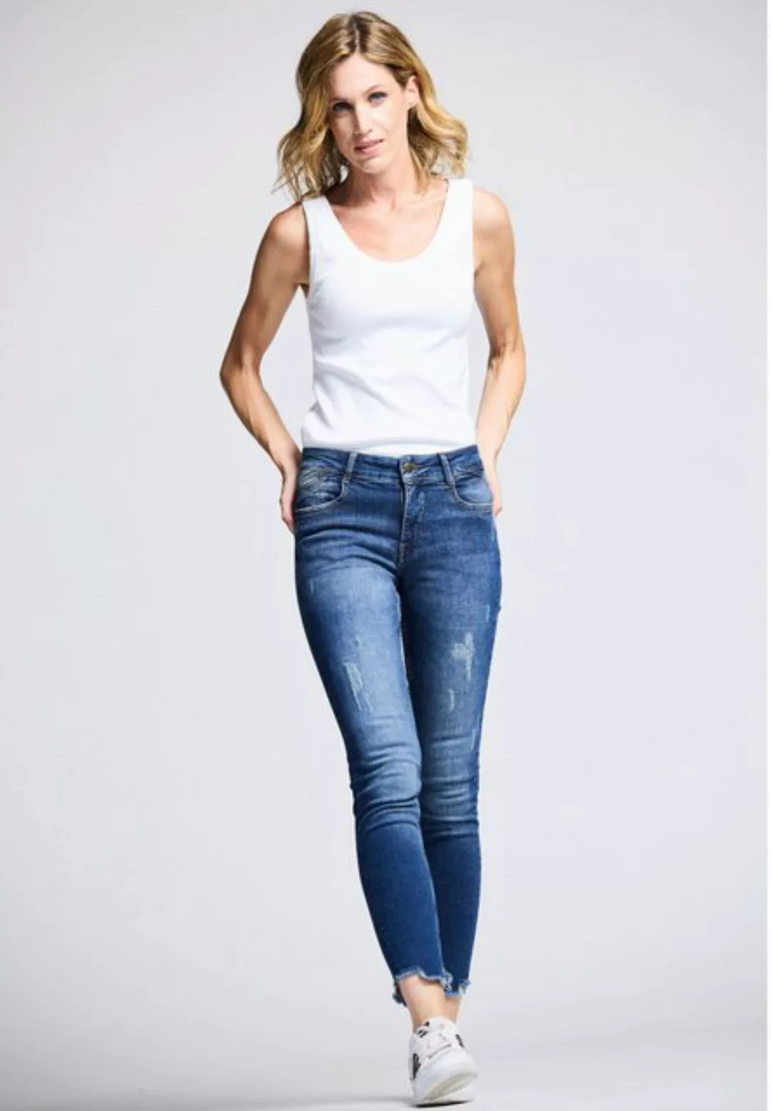 Andijamo-Fashion Slim-fit-Jeans SLIM ATTITUDE ORGANIC günstig online kaufen