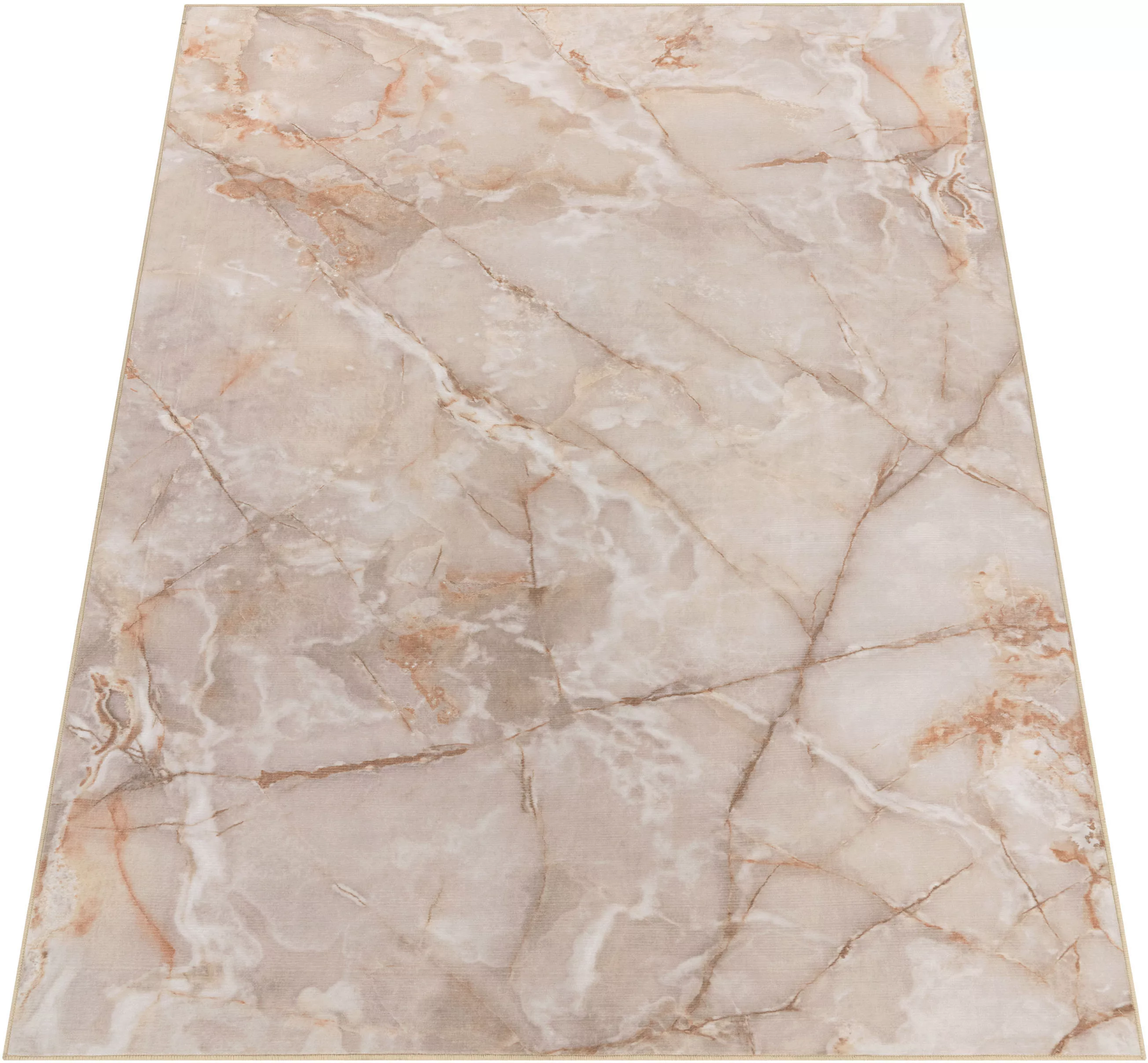 Paco Home Teppich »Marble 246«, rechteckig, Kurzflor, modernes Marmor Desig günstig online kaufen