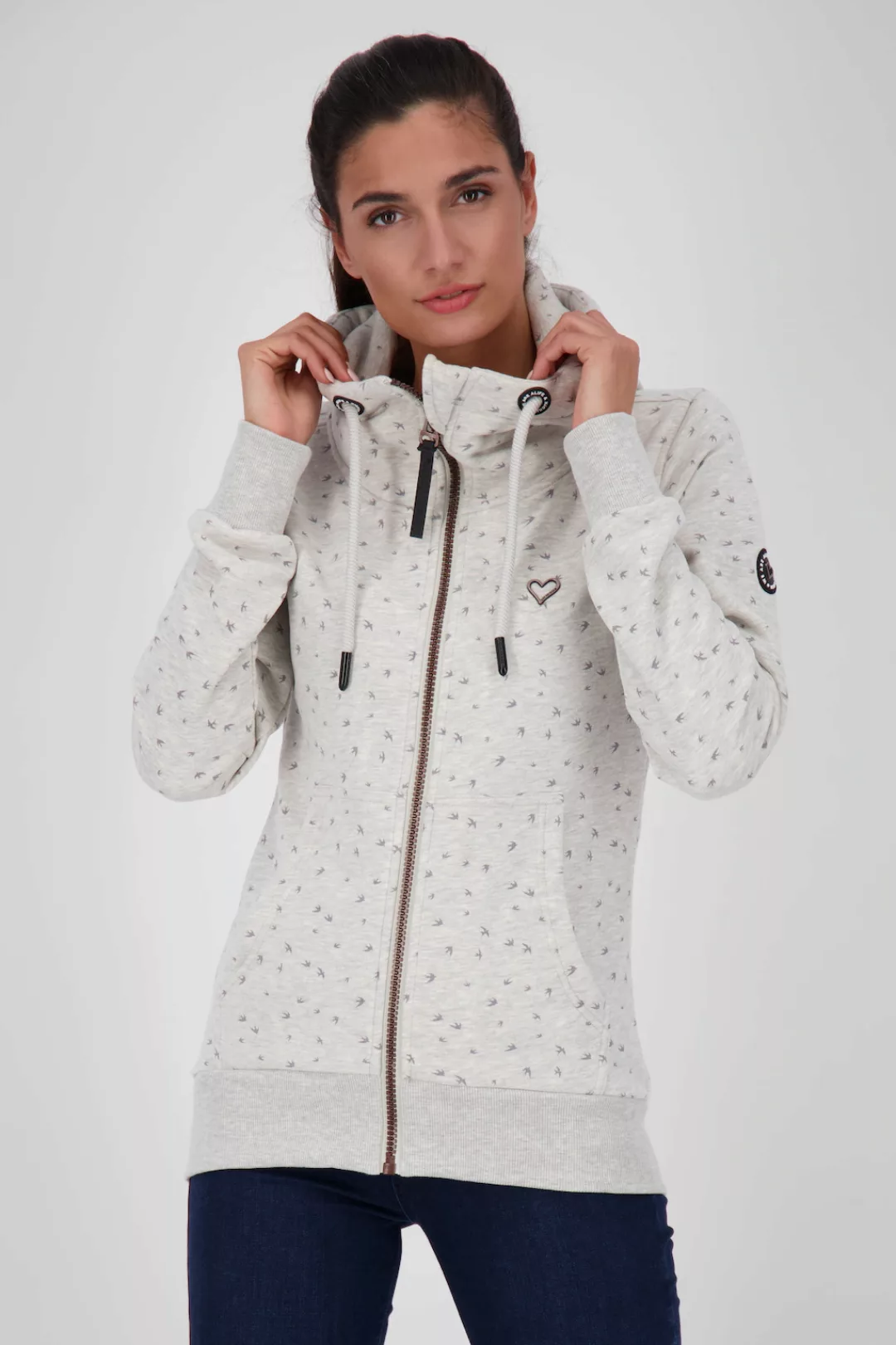 Alife & Kickin Kapuzensweatjacke "YasminAK B Sweatjacket Damen Kapuzensweat günstig online kaufen