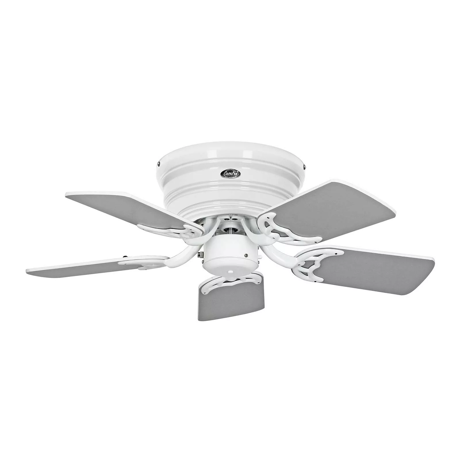 Deckenventilator Classic Flat III weiß Ø 75 cm günstig online kaufen