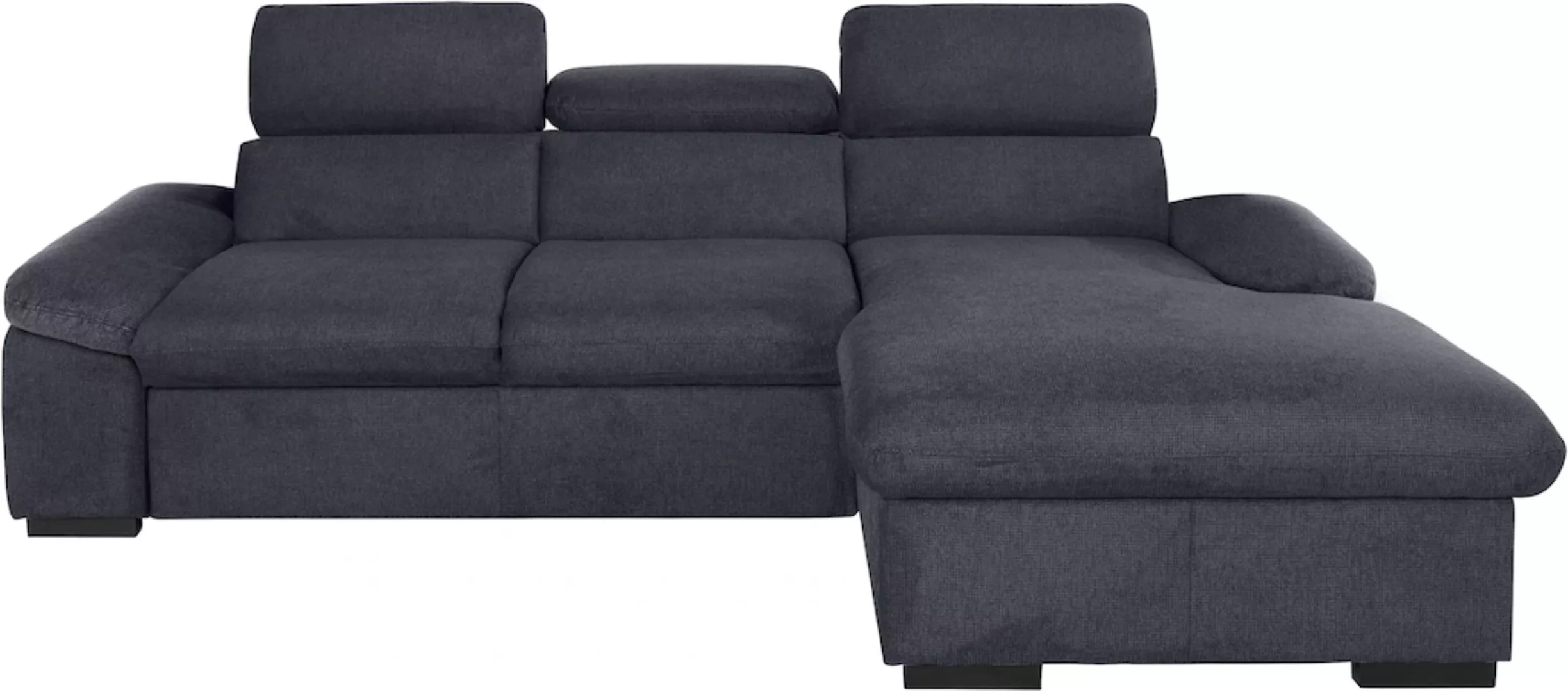 COTTA Ecksofa "Lola L-Form", (Set, mit Hocker), mit Hocker & Kopfteilfunkti günstig online kaufen