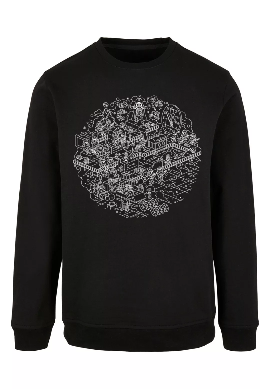 F4NT4STIC Kapuzenpullover "Star Wars Christmas Death Star Todesstern", Prin günstig online kaufen