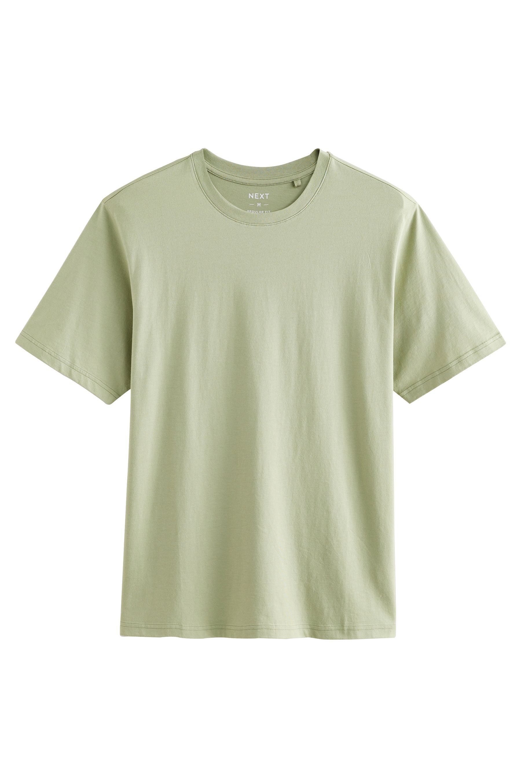 Next T-Shirt Essential Regular Fit Rundhals-T-Shirt günstig online kaufen