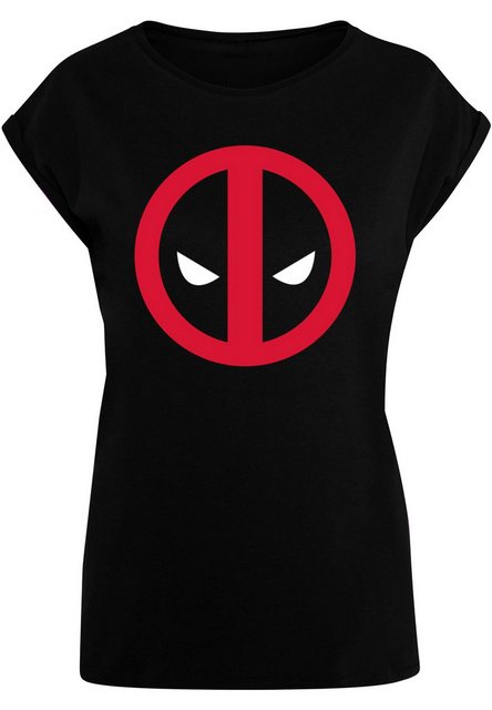 ABSOLUTE CULT T-Shirt ABSOLUTE CULT Damen Ladies Deadpool - Large Clean Log günstig online kaufen