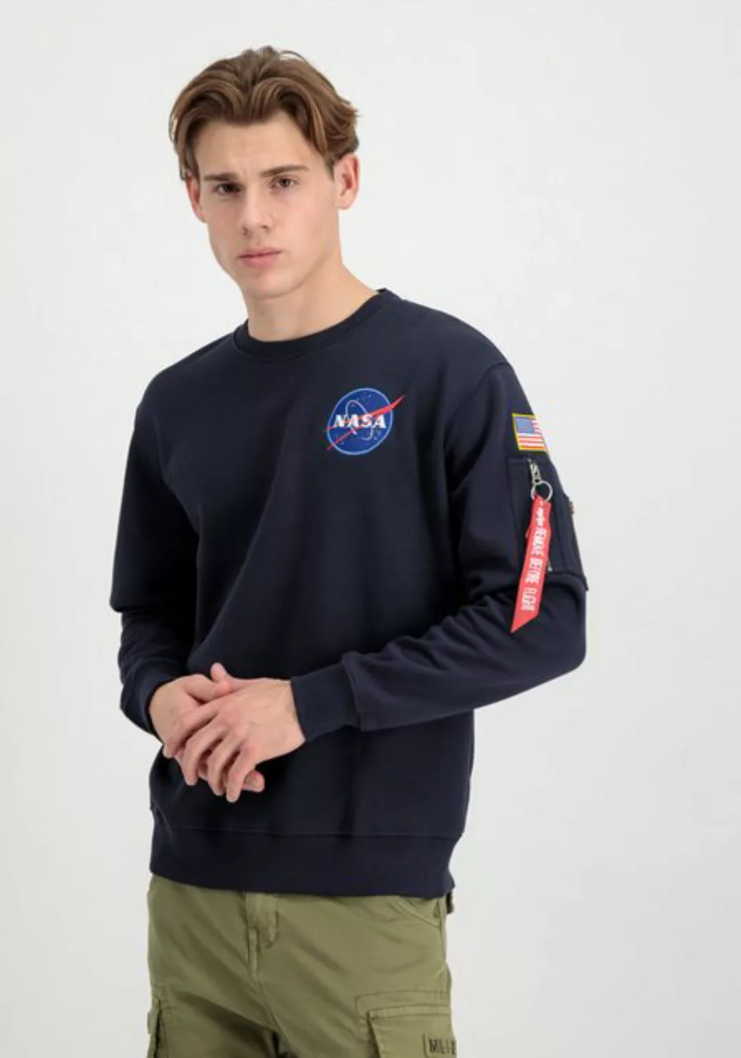 Alpha Industries Sweater "Alpha Industries Men - Sweatshirts Space Shuttle günstig online kaufen