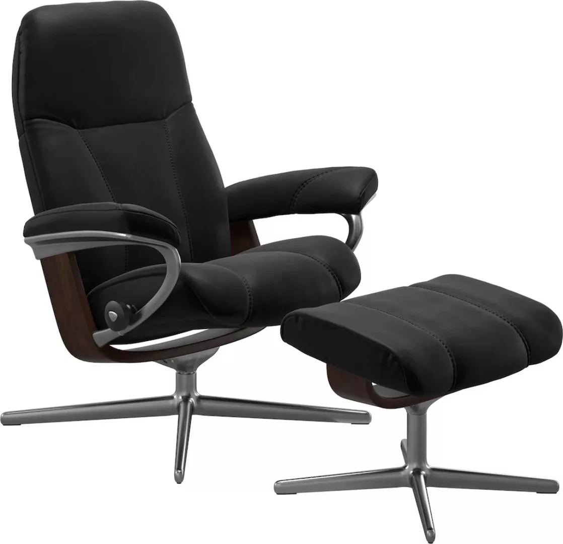 Stressless Relaxsessel "Consul", (Set, Relaxsessel mit Hocker), mit Hocker, günstig online kaufen