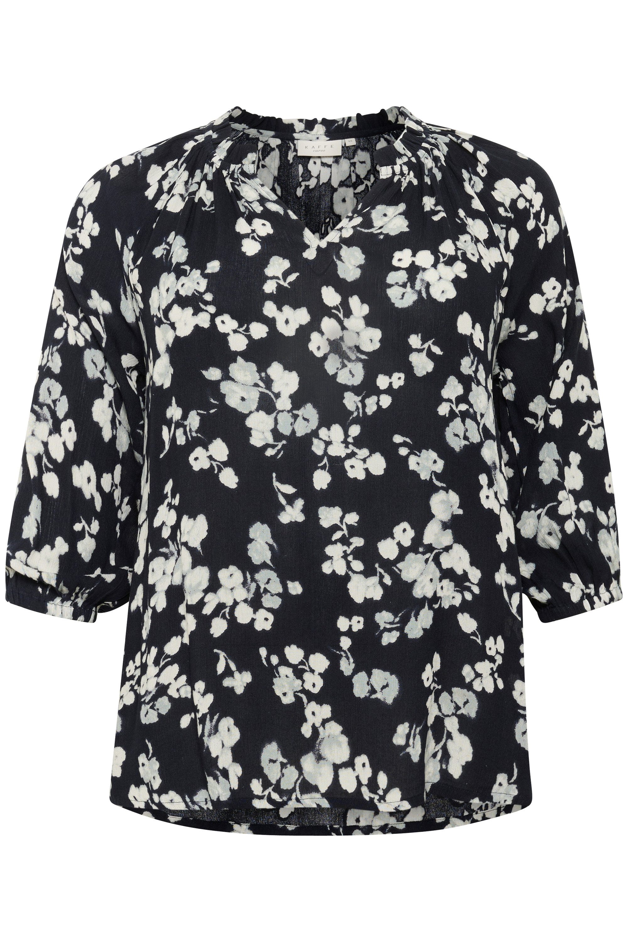 KAFFE Curve Langarmbluse Langarm-Bluse KCtrine Große günstig online kaufen