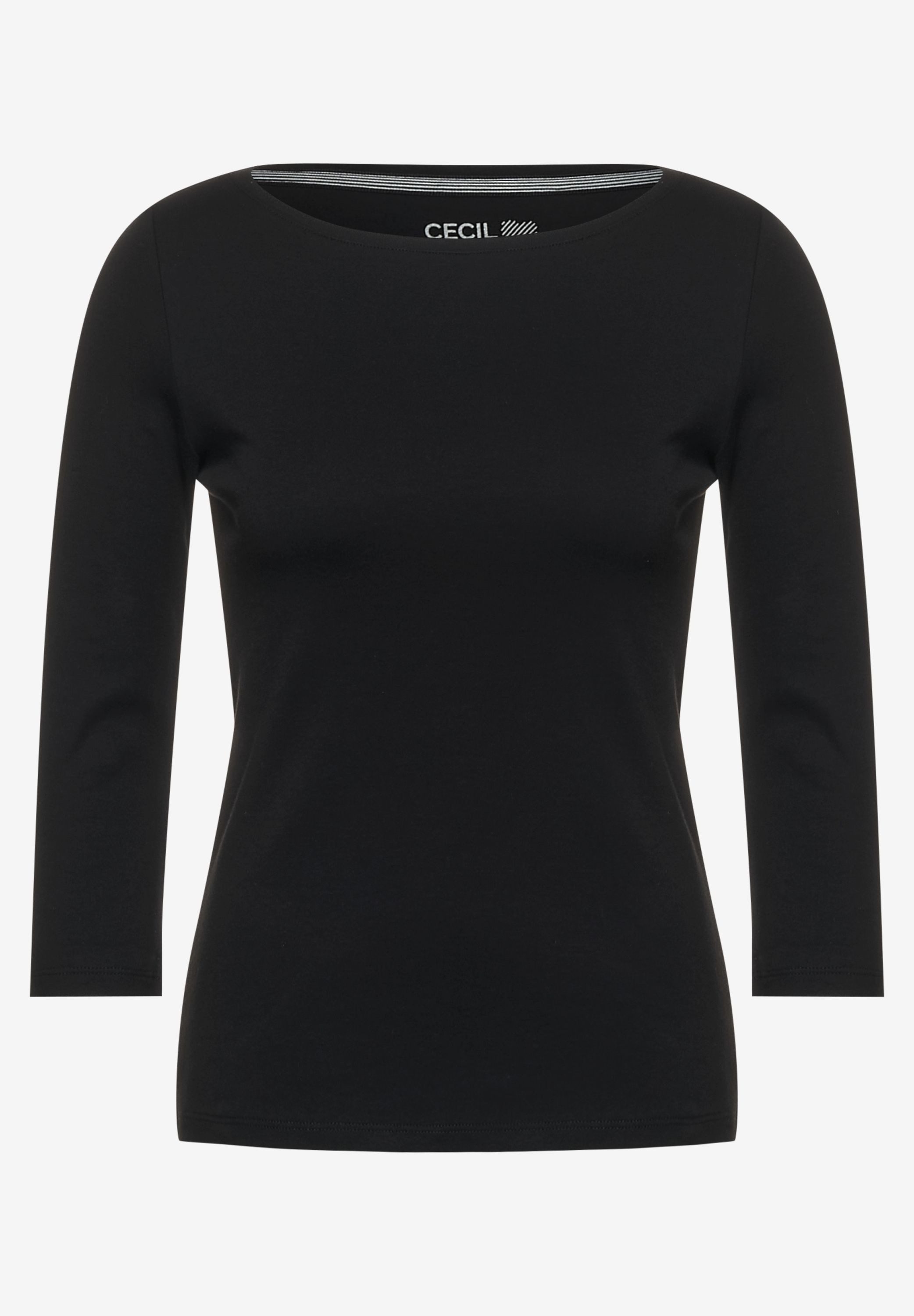 CECIL 3/4-Arm-Shirt mit klassischem U-Boot-Ausschnitt günstig online kaufen