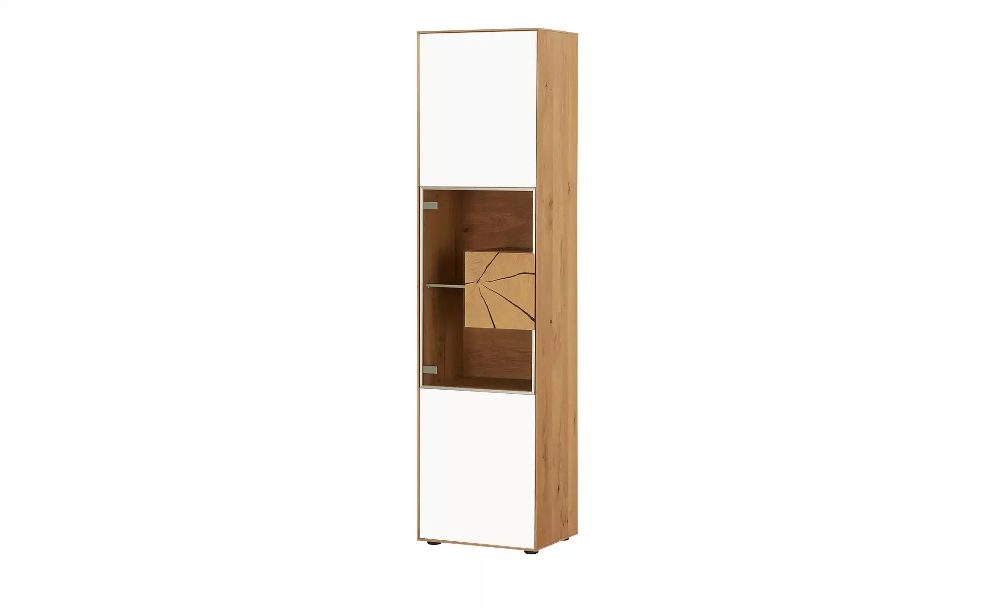 HARTMANN Vitrine  Caya ¦ weiß ¦ Maße (cm): B: 50 H: 196 T: 39 Kommoden & Si günstig online kaufen