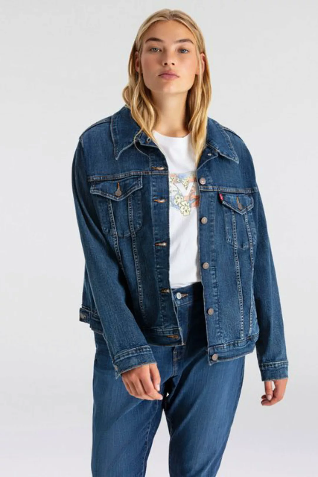 Levi's® Plus Jeansjacke günstig online kaufen