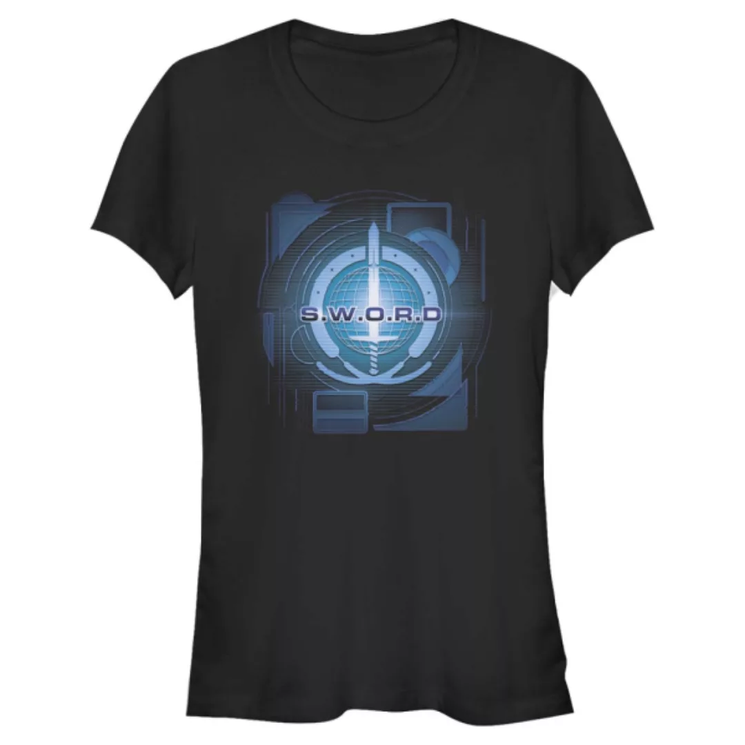 Marvel - WandaVision - Logo Digital Sword - Frauen T-Shirt günstig online kaufen