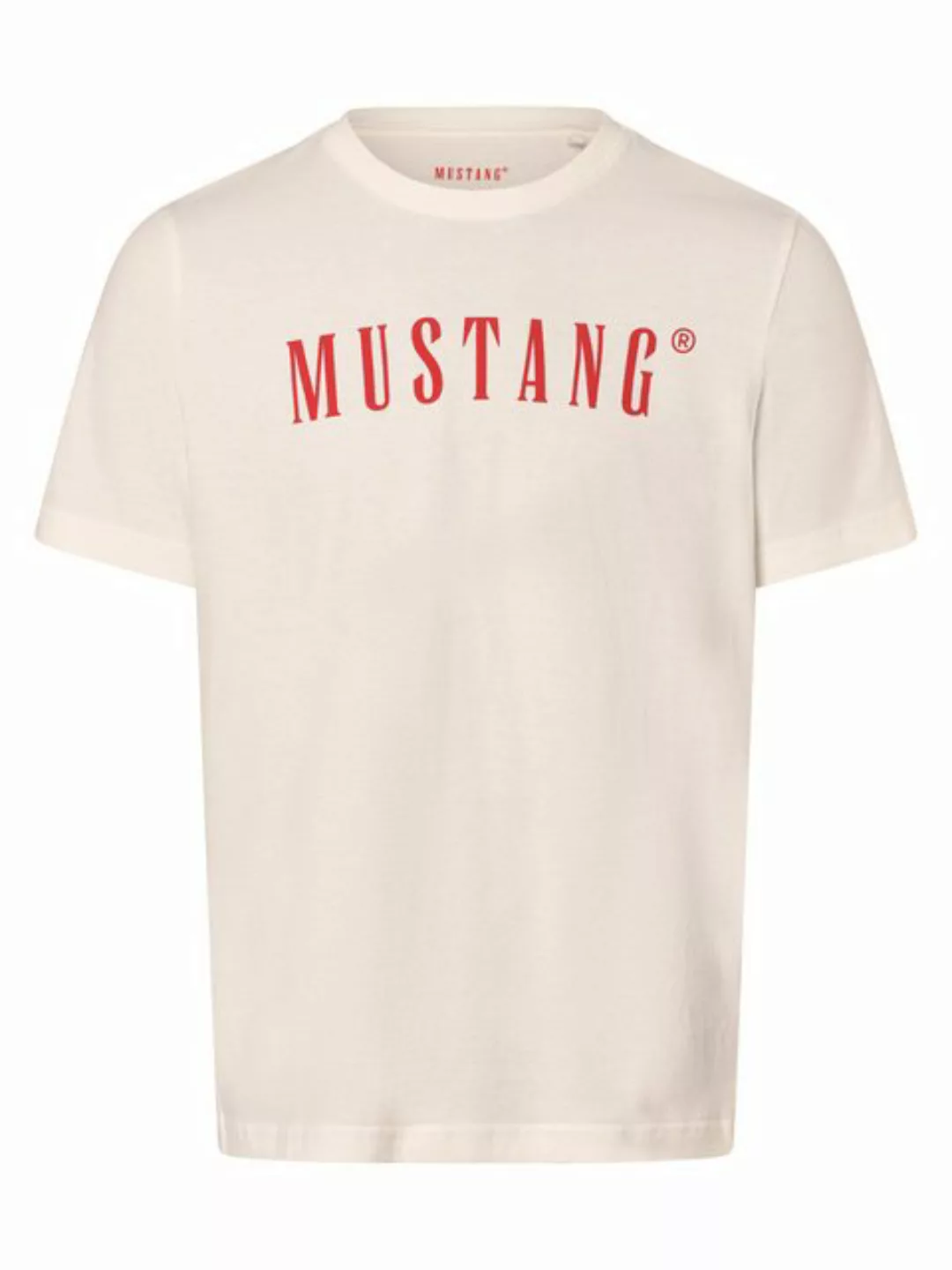 MUSTANG Kurzarmshirt "T-Shirt" günstig online kaufen