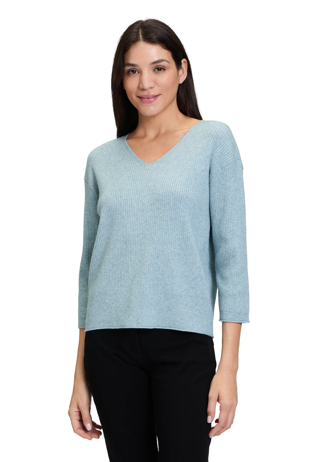 Betty Barclay Strickpullover "Betty Barclay Feinstrickpullover mit V-Aussch günstig online kaufen