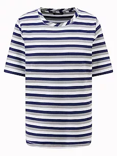 Rundhals-Shirt Peter Hahn blau günstig online kaufen