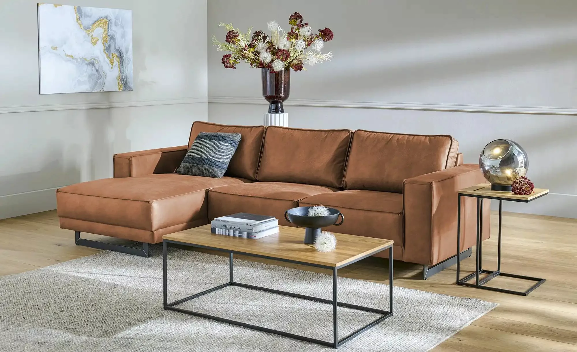 SOHO Ecksofa  Sanja ¦ braun ¦ Maße (cm): B: 285 H: 85 T: 155.0 Polstermöbel günstig online kaufen