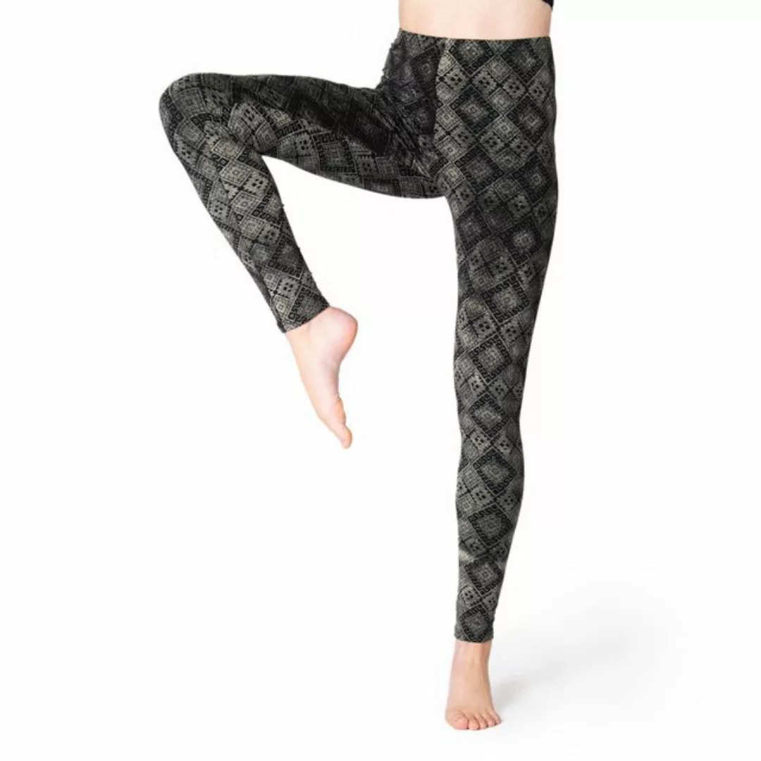 PANASIAM Leggings Unikat Batik Leggings mit orientalischem Muster Goa Hose günstig online kaufen