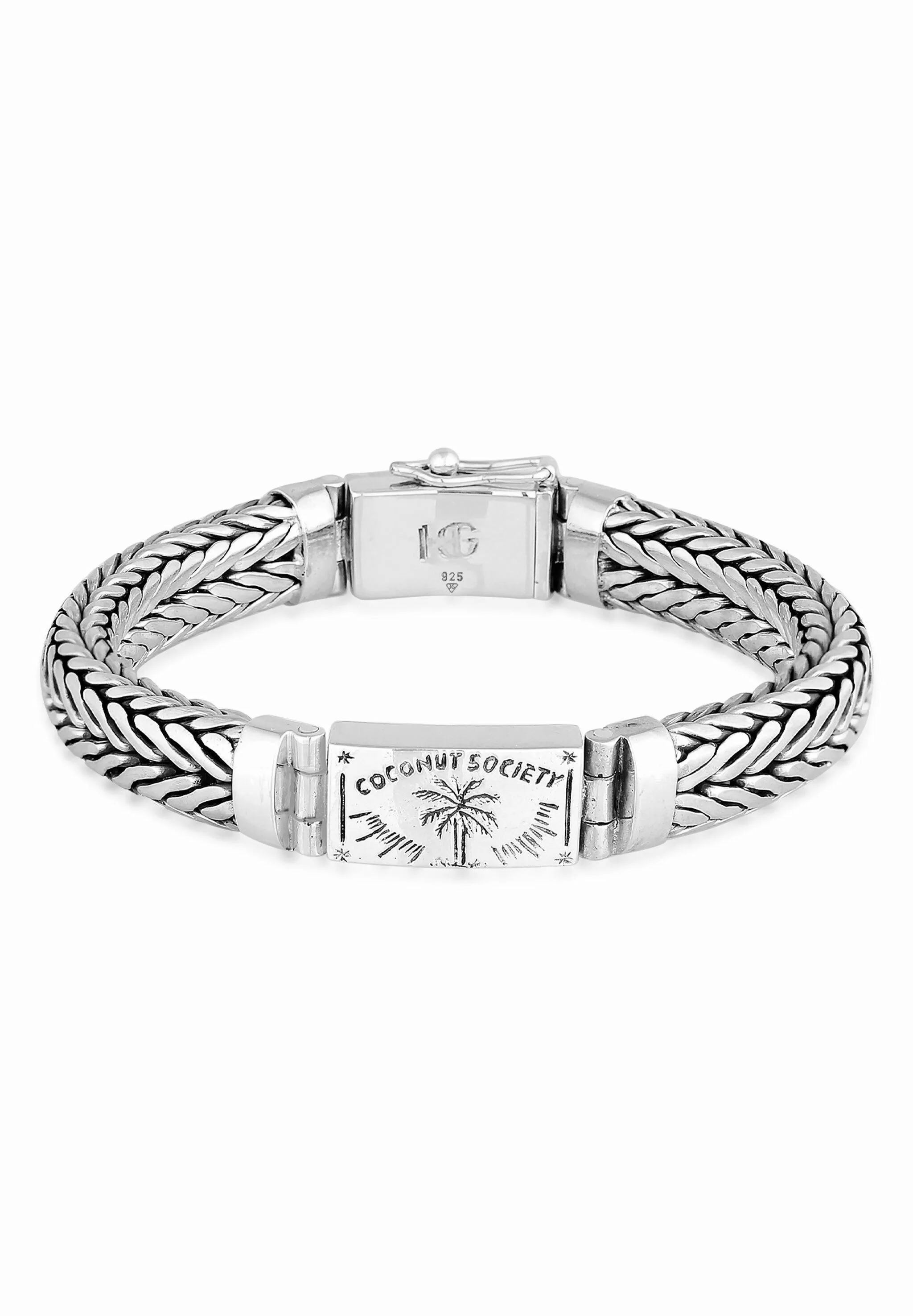 HAZE & GLORY Silberarmband Zopfglieder - günstig online kaufen