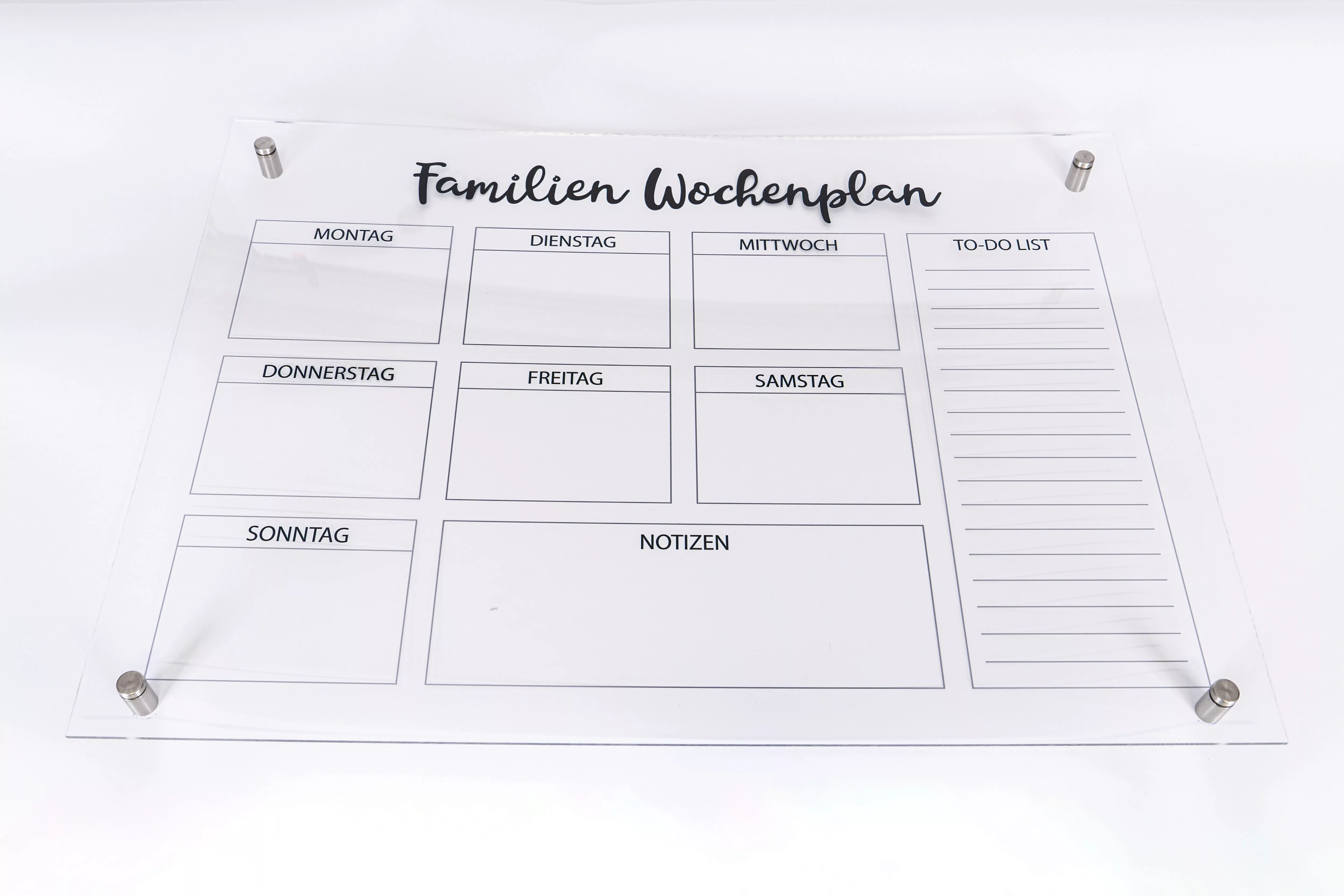 queence Wanddekoobjekt »Family«, Wochenplan, Familienkalender, Wandkalender günstig online kaufen