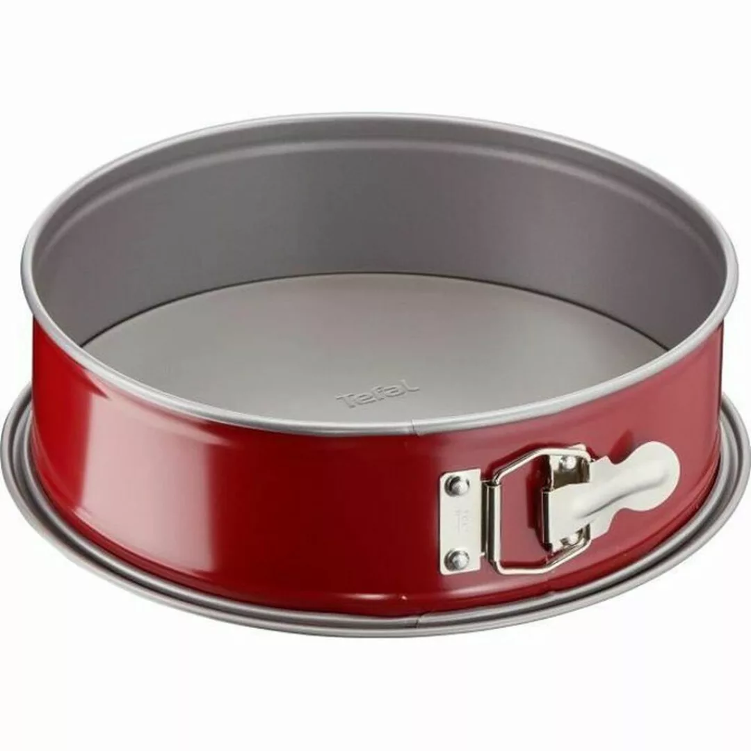 Kuchenspringform Tefal Rot Metall Stahl (ø 27 Cm) günstig online kaufen