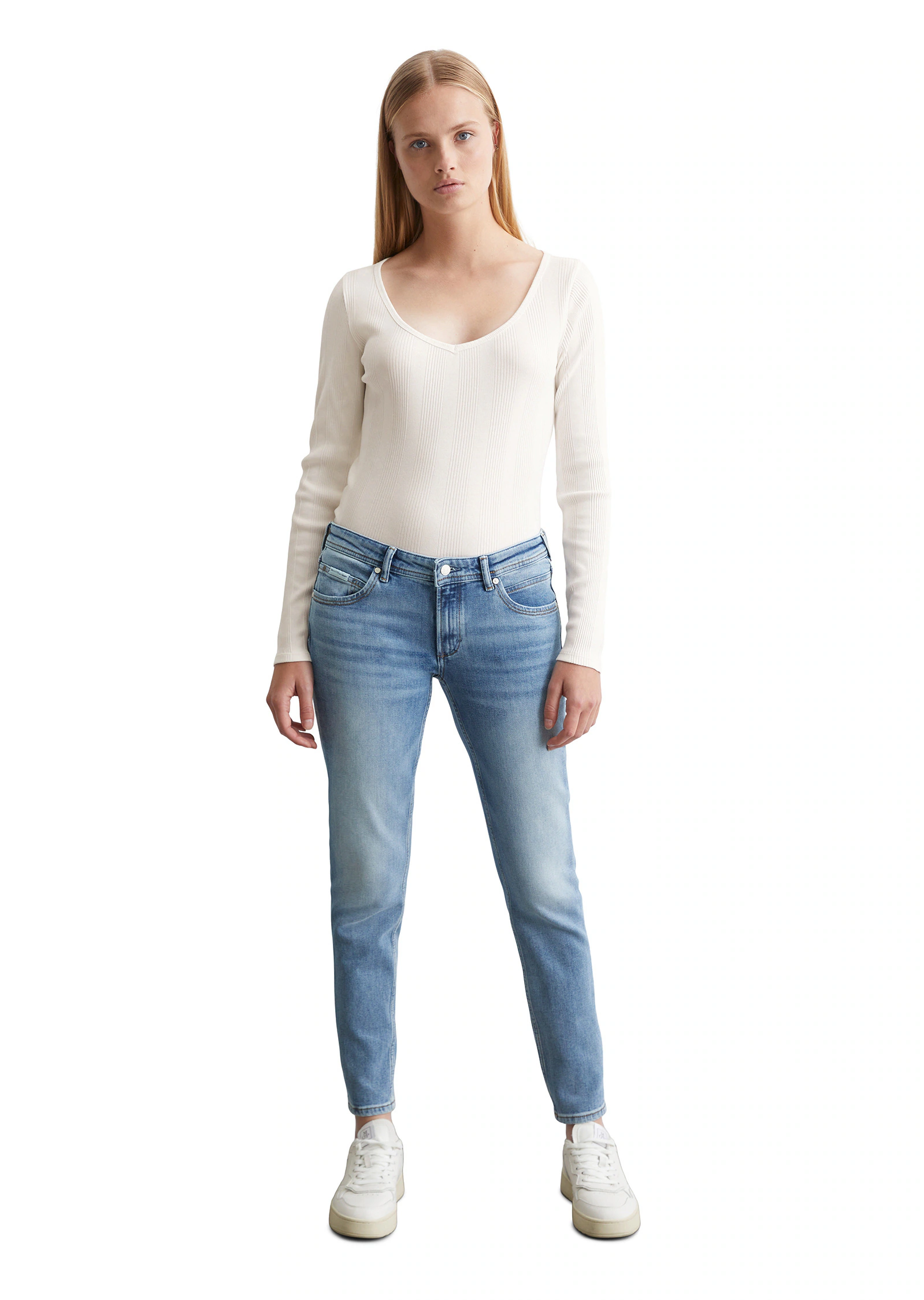 Marc OPolo DENIM Slim-fit-Jeans "aus Organic Cotton-Stretch" günstig online kaufen