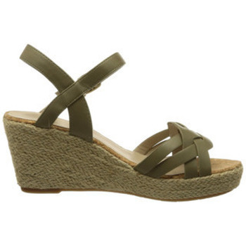 Tom Tailor  Sandalen Keilsandalen für Damen in khaki günstig online kaufen