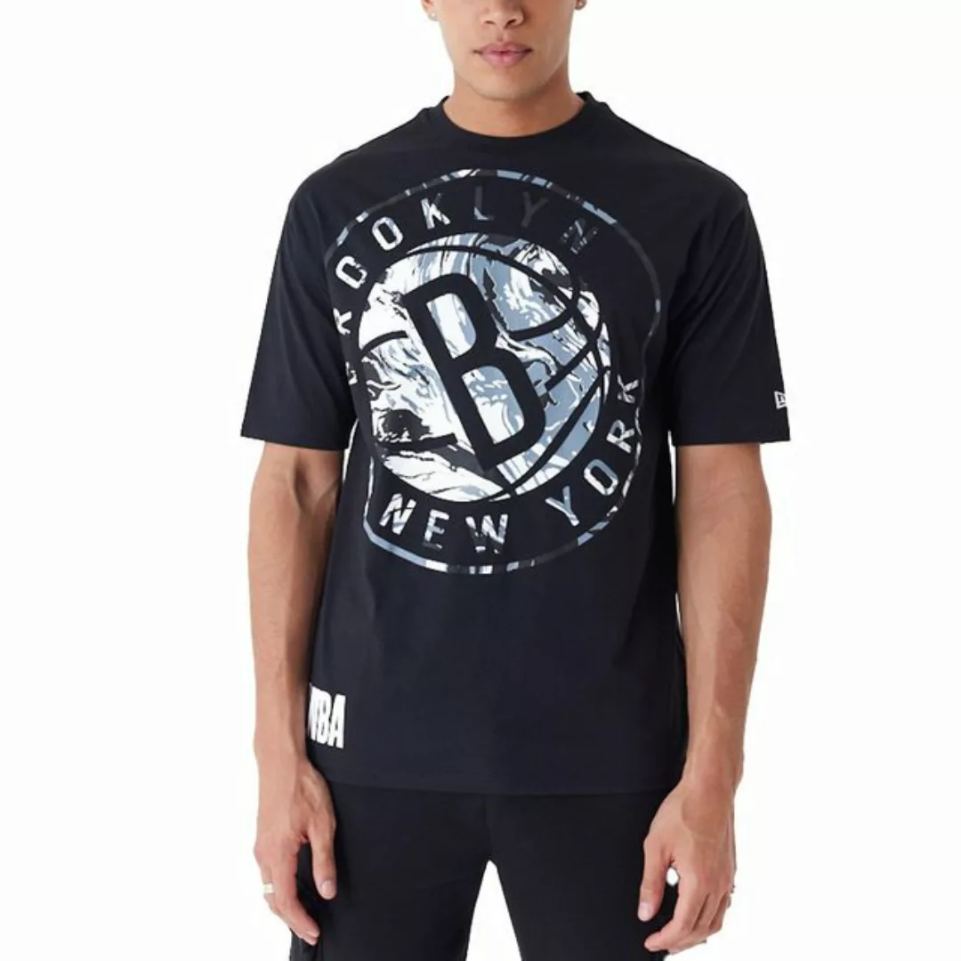 New Era Print-Shirt NBA Oversized INFILL Brooklyn Nets günstig online kaufen