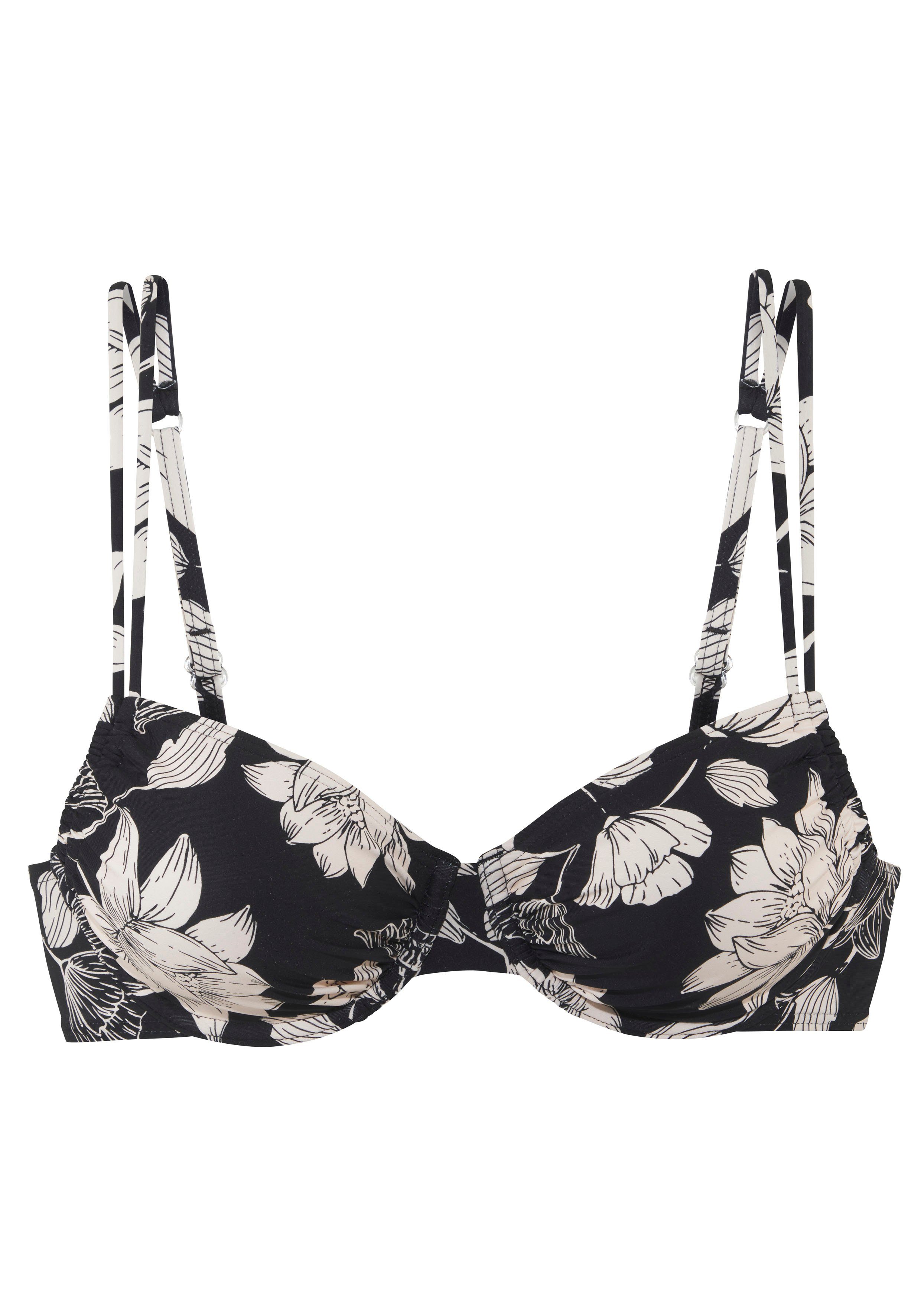s.Oliver Bügel-Bikini-Top Lady, mit floralem Design günstig online kaufen