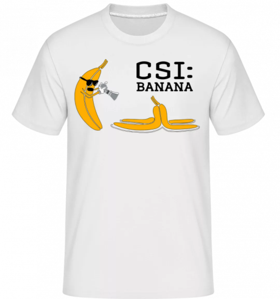 CSI Banana · Shirtinator Männer T-Shirt günstig online kaufen