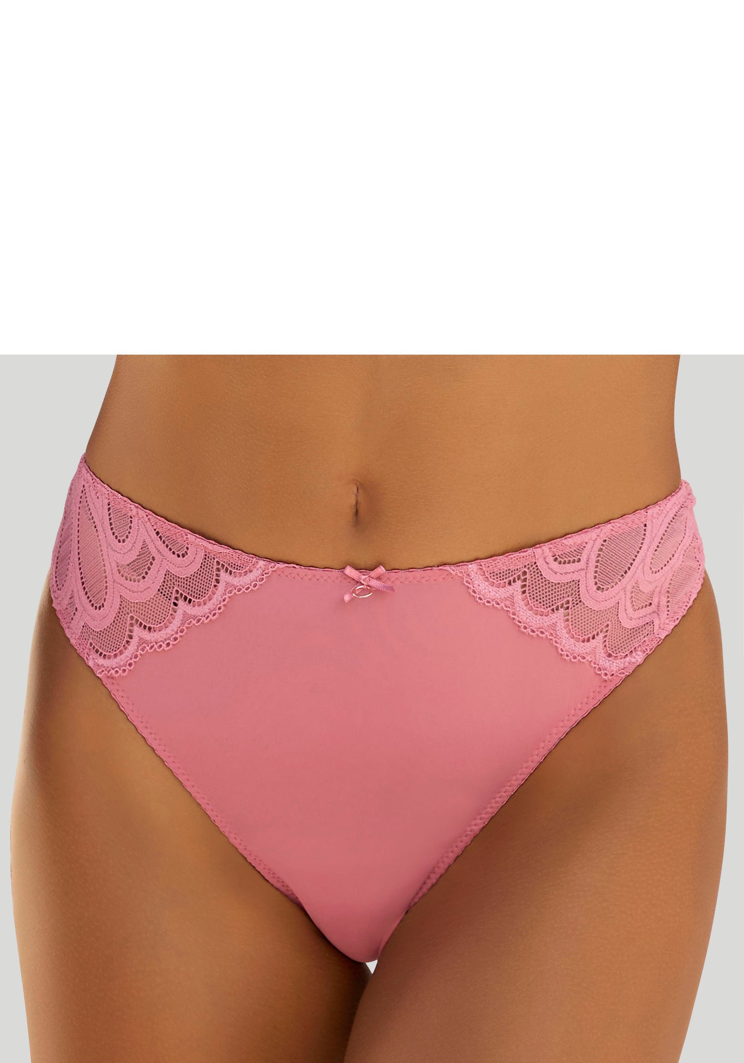 LASCANA Tanga Evita mit Cutout hinten günstig online kaufen