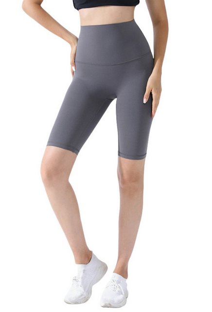 SEGUEN Shapingleggings Hoch taillierte, hüfthebende Fitness-Yoga-Shorts Yog günstig online kaufen