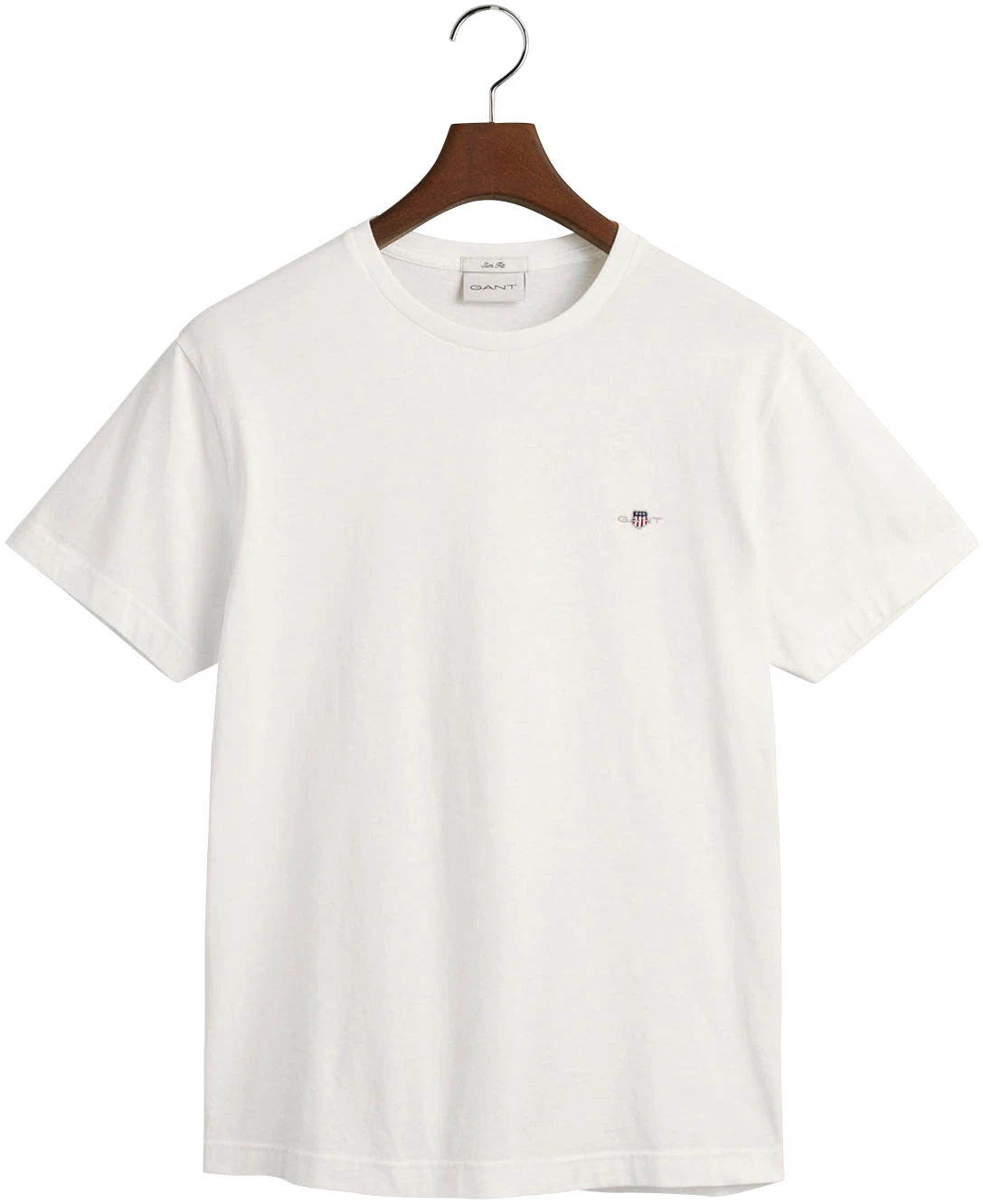 Gant T-Shirt "SLIM SHIELD SS T-SHIRT", mit Logostickerei auf der Brust günstig online kaufen