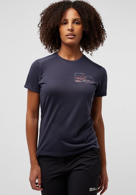 Jack Wolfskin T-Shirt VONNAN GRAPHIC T W günstig online kaufen