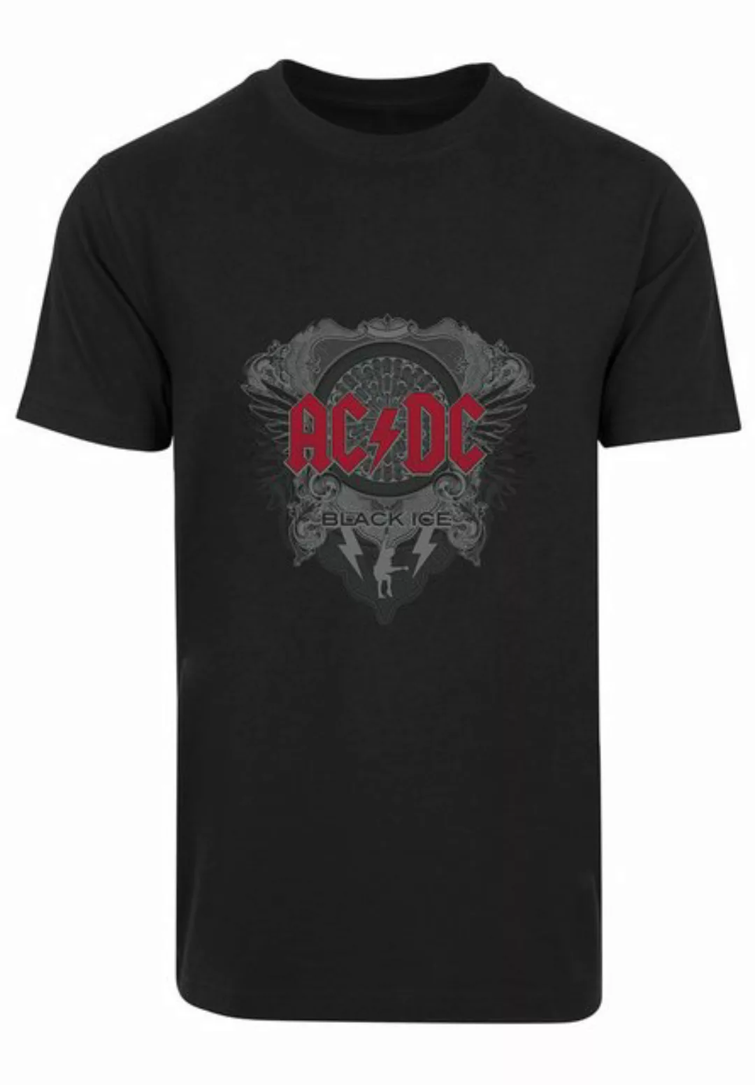 F4NT4STIC T-Shirt "AC/DC Black Ice Red Round Neck T-Shirt", Herren,Premium günstig online kaufen