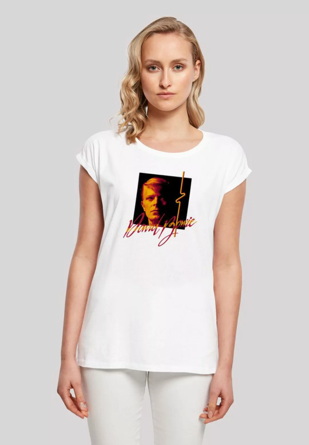 F4NT4STIC T-Shirt "David Bowie Photo Angle 90s", Print günstig online kaufen